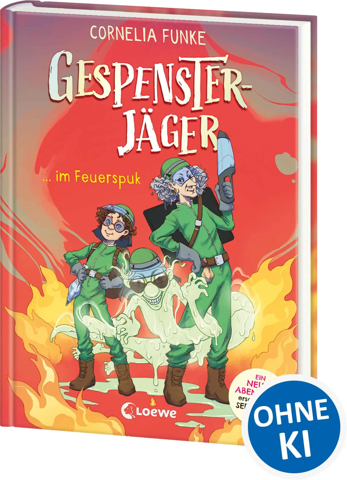 Cover: 9783743222403 | Gespensterjäger im Feuerspuk (Band 2) - Mit 8 neu illustrierten...